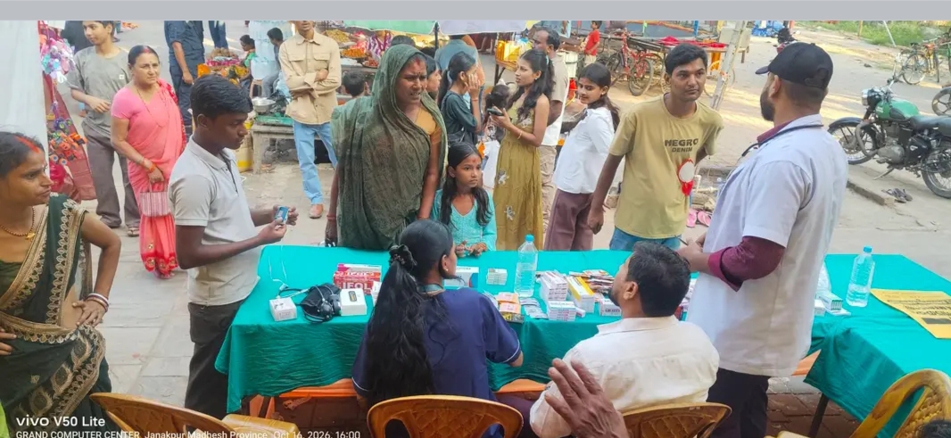 दशैं मेलामा आउने श्रद्धालुको स्वास्थ्य सेवामा जुट्यो सिया मेडिकेयर
